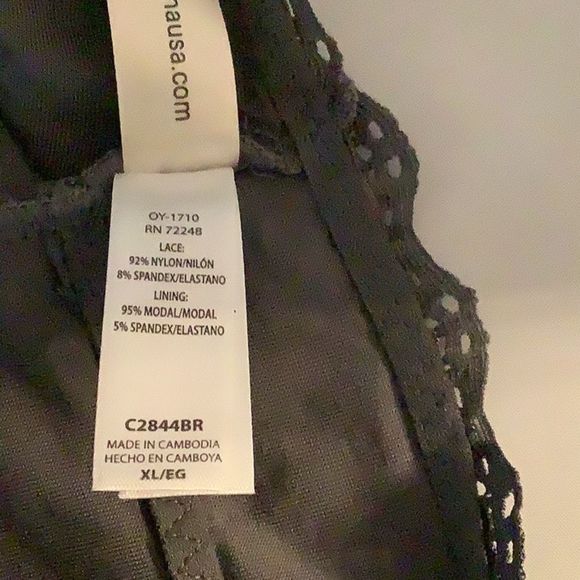 Gray Lace Bralette - Picture 3 of 3